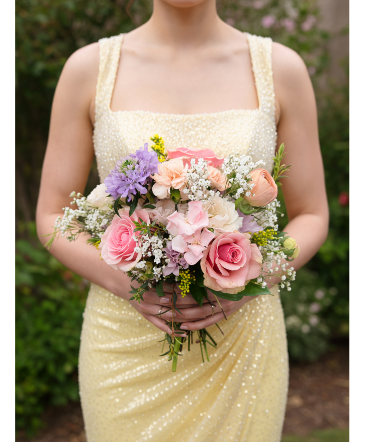 Vivid Spring  Handheld Bouquet  in Whitehouse, TX | Whitehouse Flowers