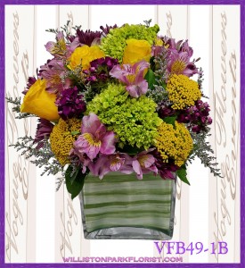 Vogue's Blossom Flare Floral Arrangement