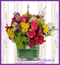 Vogue's Blossom Flare Floral Arrangement