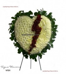 Vogue's Heart of Sorrow Funeral Hearts