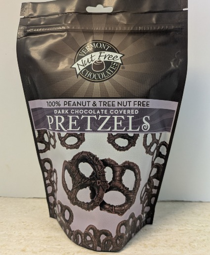 Vt. Nut Free Mini Dark Twist Pretzels Candy/Chocolate