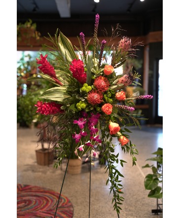 Waiting in Paradise  Tropical Tribute  in South Milwaukee, WI | PARKWAY FLORAL INC.