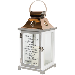 "Walk Beside Us" Memorial  Lantern