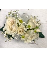 Walking through the Sunshine Wrist Corsage