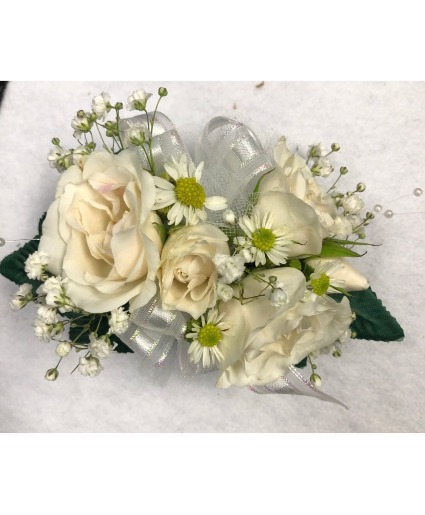 Walking through the Sunshine Wrist Corsage