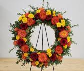 Warm Days Open Wreath