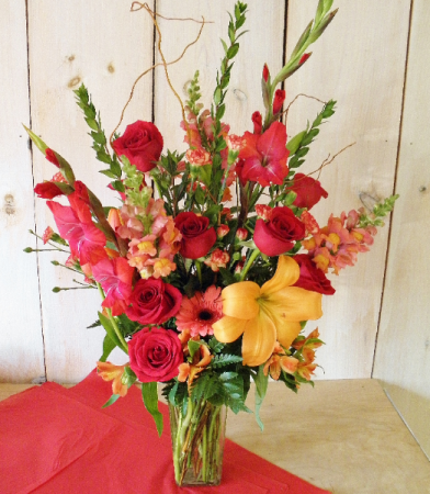 Warm Glow  Fresh Flowers 