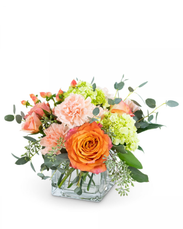 Warm Happy Welcome Flower Arrangement