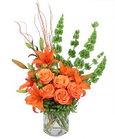 Warm-Hearted Embrace Vase Arrangement