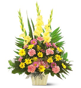 WARM MEMORIES FUNERAL BASKET