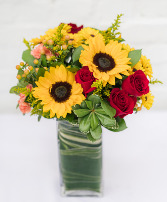 Warm Wishes Vase Arrangement