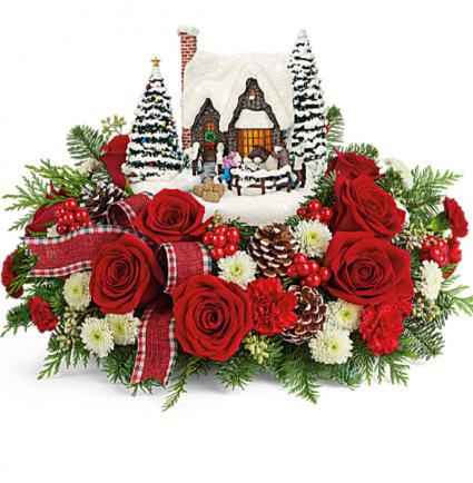 warm winter wishes bouqet christmes