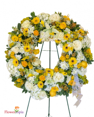 Warmth Sentiments Sympathy Wreath 
