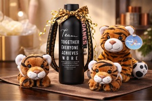 Water Bottle and Tiger 