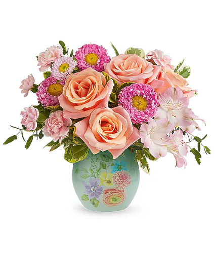 Watercolor Garden Bouquet 