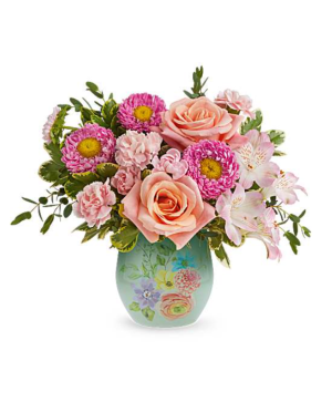 Watercolor Garden Bouquet 