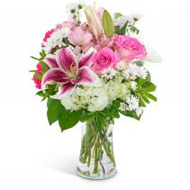 Watercolor Memory Arrangement