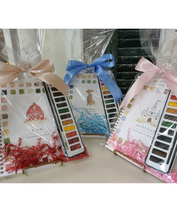 Watercolor Workbook & Paint Set  in Eunice, LA | PETALS & POTS, LLC