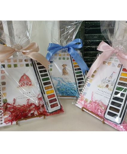 Watercolor Workbook & Paint Set 