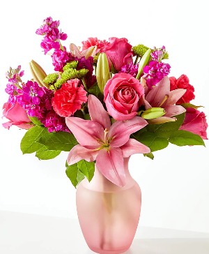 Watermelon Crush pink arrangement