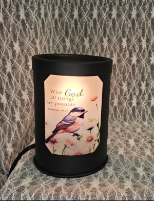 Wax Warmer - With God All Things 
