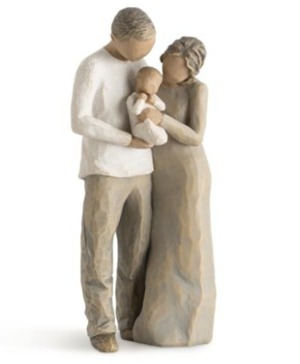 We Are Three Figure by Willow Tree 