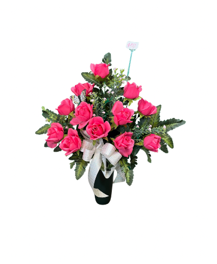 We Love You  Silk Bouquet and Cone