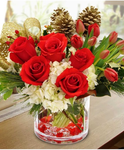 We Wish You A Merry Christmas Vase