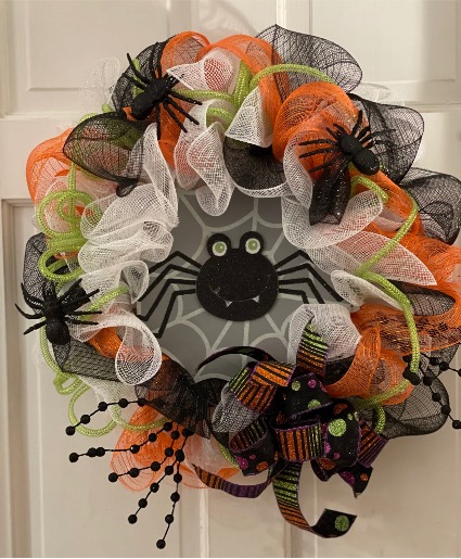 Webster the Web-Master Wreath Seasonal wreath 