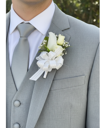 Wedding Boutonniere  in Monroe, NC | MONROE FLORIST & GIFTS