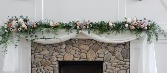 WEDDING FLOWERS MANTLE FLOWERS
