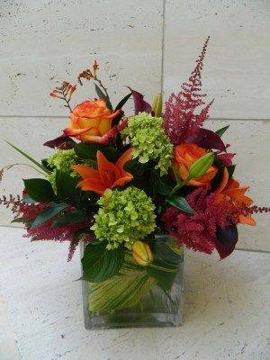 Wednesday Fun Day Fresh lily and rose variation