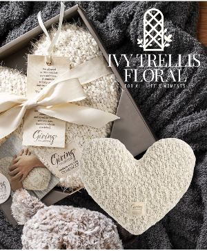 WEIGHTED HEART PILLOW - CREAM SOLD OUT!