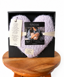 Weighted Heart Pillow - Lavender 