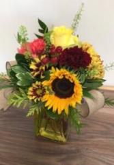 Welcome fall Mixed vase 