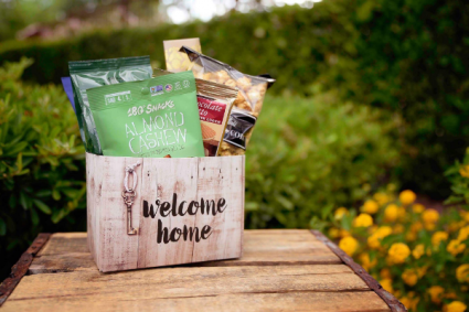 Welcome Home Gift Basket