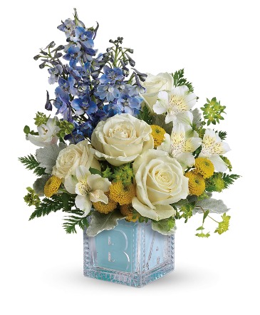 Welcome Little One-Boy  in Sulphur, LA | Cabbage Patch Flower & Gifts