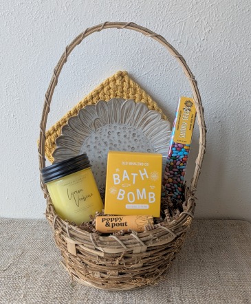 Welcome Sunshine Gift Basket  in La Grande, OR | FITZGERALD FLOWERS