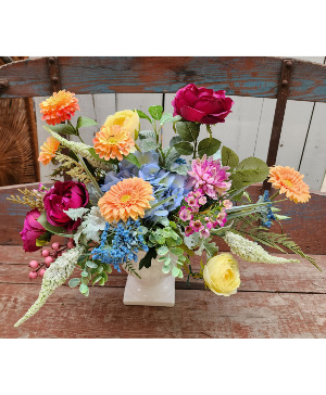 Welcome to My Garden Silk Arrangement