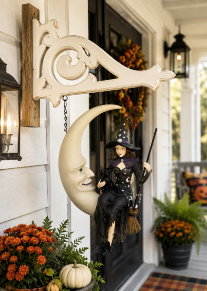 Welcome Witch Hanging Décor 