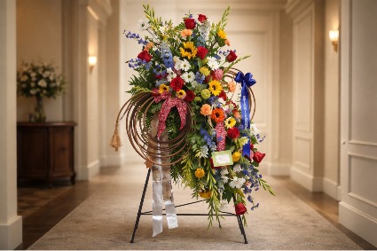 Western Flair  Funeral 