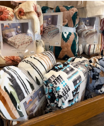 Western Plush Blankets King Sized in Cody, WY | BEARTOOTH FLORAL & GIFTS