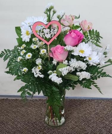 What A Treat Bouquet                   TEV12-2 Vase Arrangement 