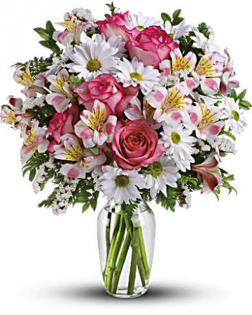  What a Treat Bouquet with Roses 