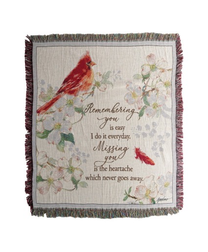 Remembering You Tapestry Throw Remembering You Tapestry Throw