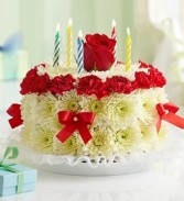 Where's The Cake!! A beautiful Flower Filled Cake