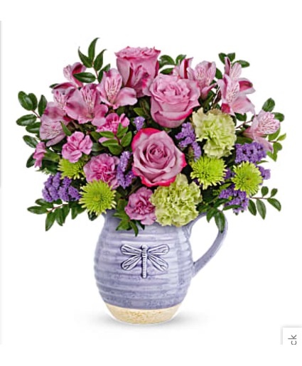 Whimsical Dragonfly Bouquet Mother's Day 
