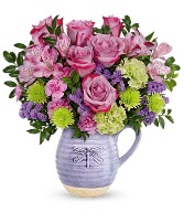 Whimsical Dragonfly Keepsake Pitcher