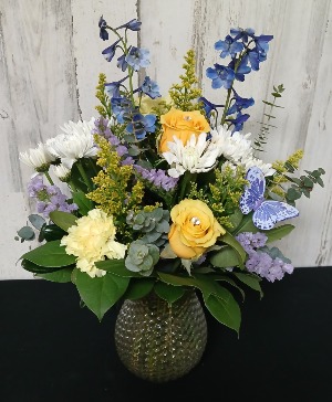 Whimsical Garden vase