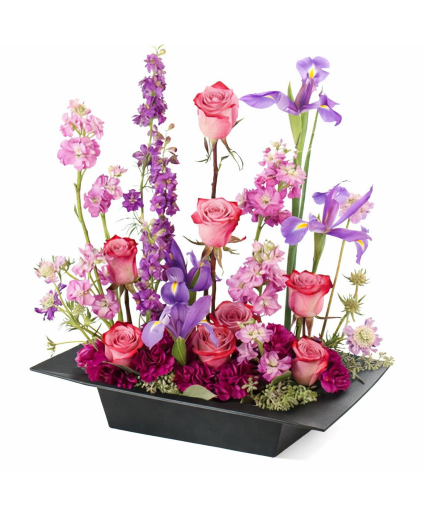 Whimsical Lavender Garden Arrangement